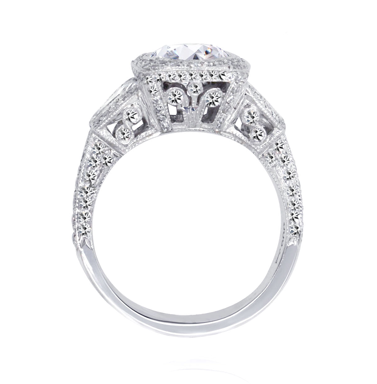 Taylor Round Lab Grown Diamond Solitaire Engagement Ring