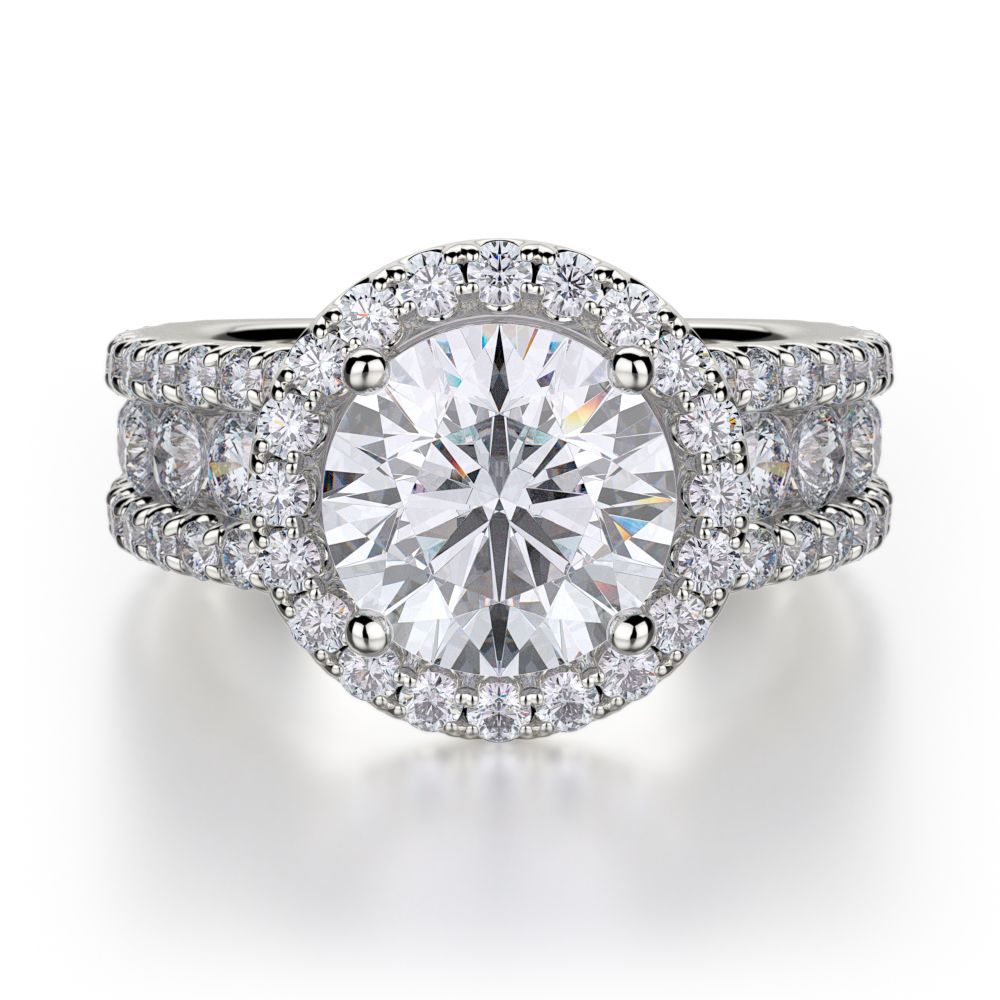 Michael M Europa Diamond Engagement Ring